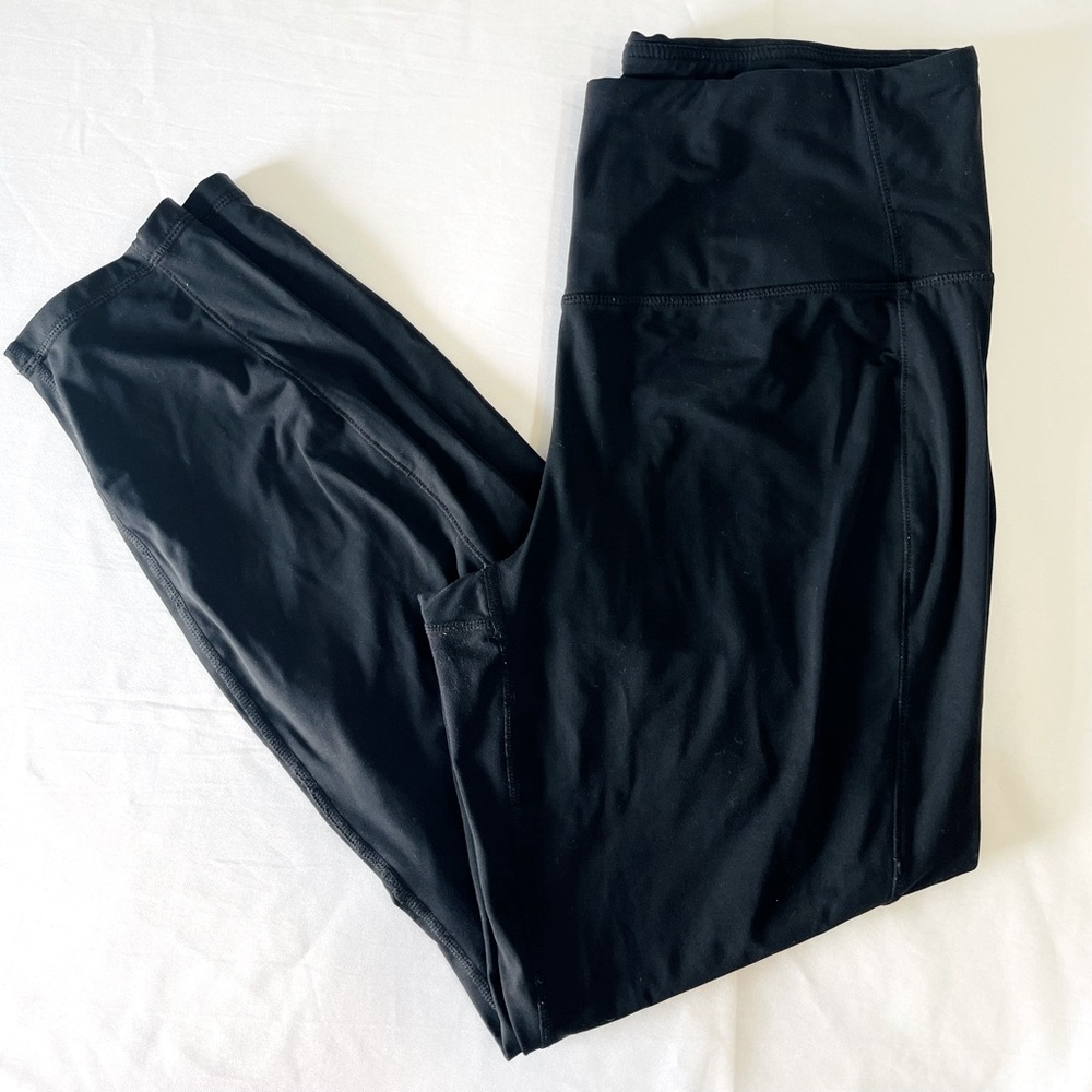 RBX Jet Black Active Leggings